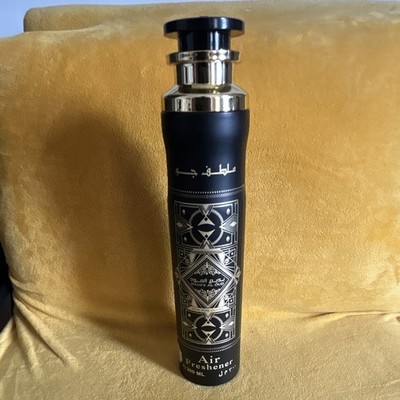 Lattafa Badee Al Oud Air Freshener Spray 300 mL Black/Gold Deodorizer