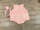 Girls Tommy Bahama romper w/headband size 3-6 months new w/tags  — photo 2