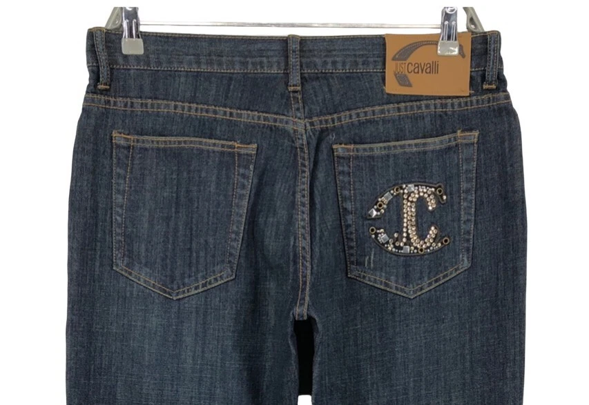 Just Cavalli Jeans Droits Pour Hommes Taille 50 - W34 L35 - Photo 4/4