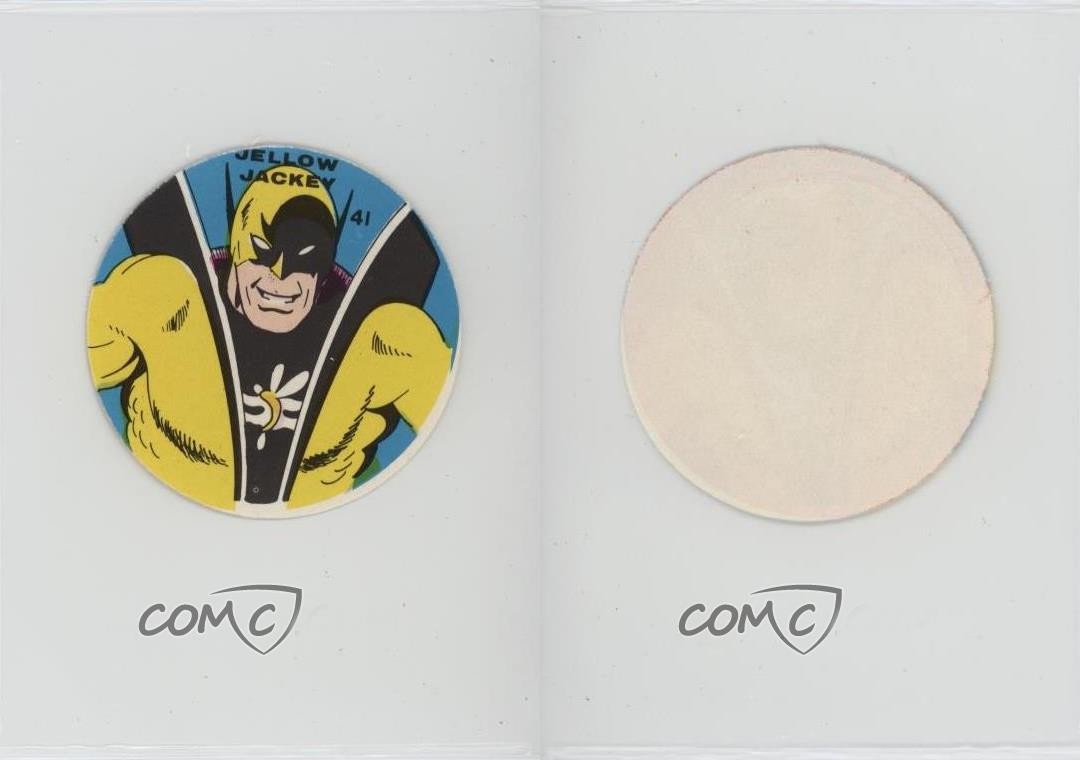 1983 Ovaltine Marvel Super Hero Stickers (Mexico) Jellow Jackey #41 1md