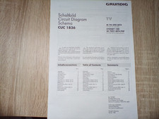 Schaltplan Grundig TV " M70-290" ID TV (Sydney 100)