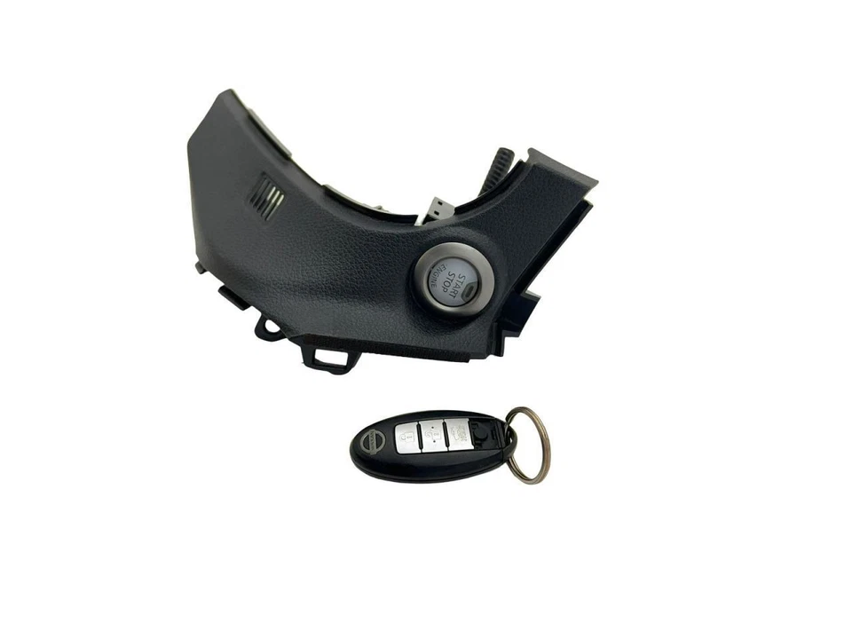 2013-2019 Nissan Sentra Ignition Push Button Switch With Key With Trim - Image 3 of 4
