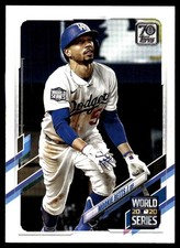 Mookie Betts 2021 Topps #15 Dodgers MLB READ FREE SHIPPING AutographDen