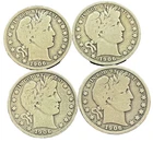 1906 Barber Half Dollar Set