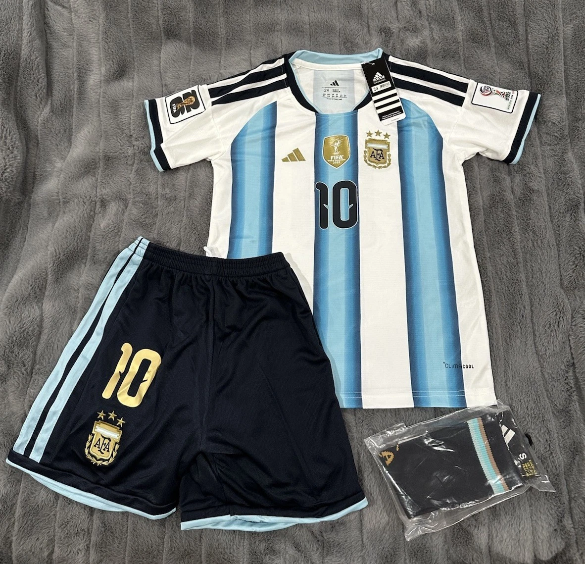 Maillot Messi Argentine Domicile - Homme XL, Neuf Avec étiquette