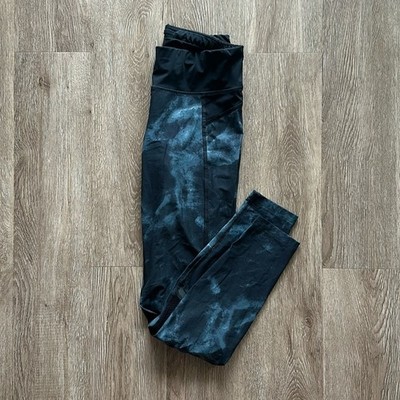 Sweaty Betty Grey Black Marble Zero Gravity Run Leggings Small