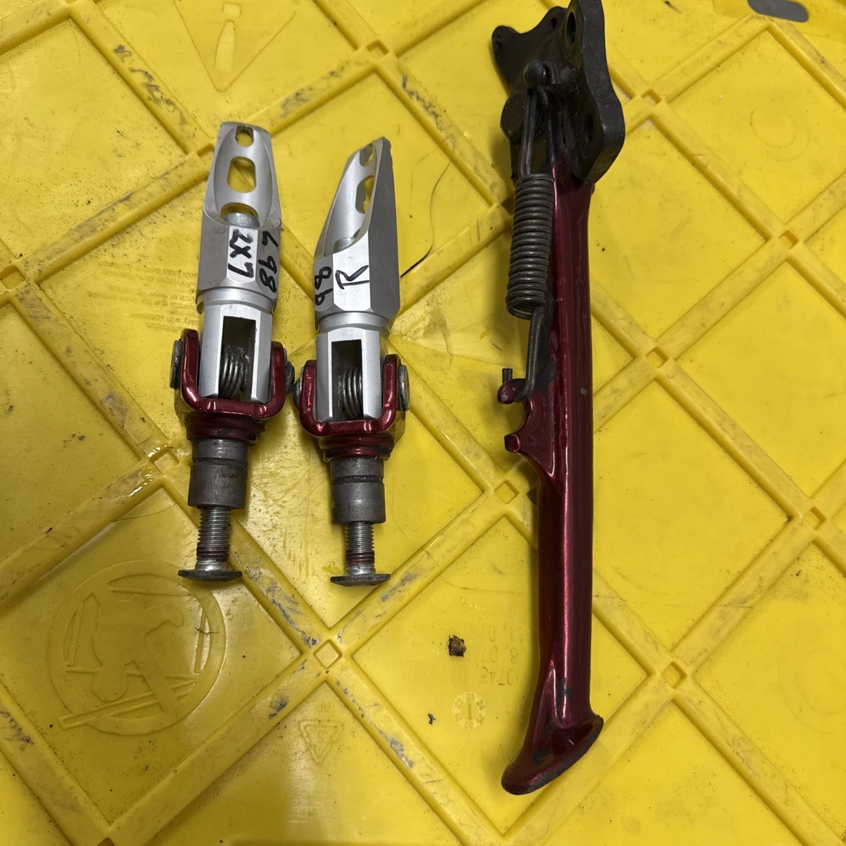Motorcycle Side Stands for Kawasaki Ninja ZX7R for sale | eBay