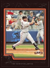 Edgardo Alfonzo San Francisco Giants 2004 Topps Black #4 SN /53