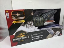 NEW   JURASSIC WORLD REBIRTH   super colossal MOSASAURUS action figure DINO TOY