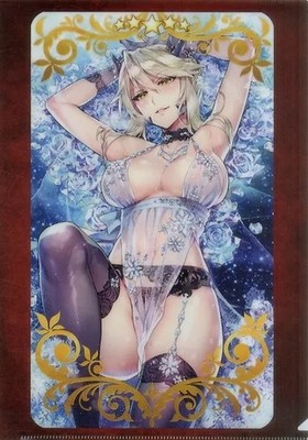 Royal Icing A4 Concept Craft Clear File Fate/Grand Order Memories III (2021)