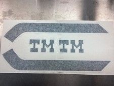 1973 Suzuki Tm 250 Tank Decal Kit For Use With The Original Metal Suzuki Emblem 1973 Suzuki Tm 250 Tank Decal Kit For Use With The Original Metal Suzuki Emblem