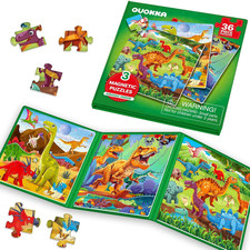 Puzzle Magnetico 2 3 Anni – Giochi Da Viaggio Bambini 3 4 Anni – 36 Pezzi Puzzle