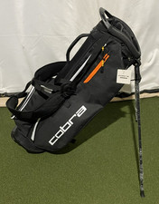 Cobra Golf FLY XL 2 Stand Bag in nero/arancione nuovissimo modello 2025 in scatola *vendita*