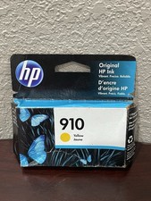 HP 910 Yellow Genuine Ink Cartridge Nov 2024