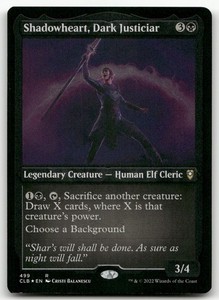 shadowheart mtg cards Secret Lair x Dungeons & Dragons: Shadowheart's Devotion (Non-Foil Edition) Toys & Games Placeholder Image Provided Custom shadowheart commander legends cards