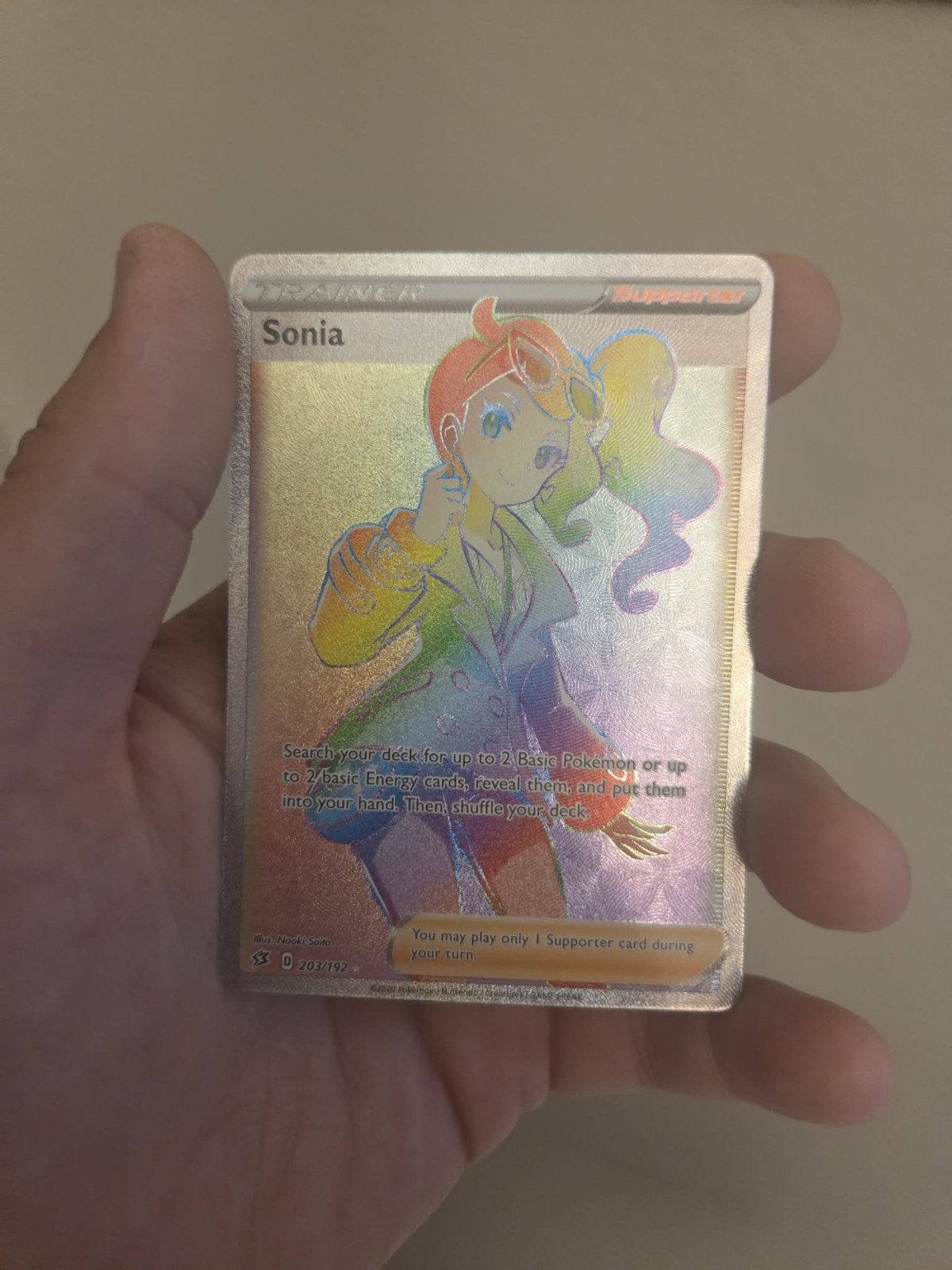 Sonia 2020 Sword & Shield: Rebel Clash #203/192 Holo (Secret) Price Guide - Sports Card Investor Sonia 2020 Sword & Shield: Rebel Clash #203/192 Holo (Secret) Price Guide - Sports Card Investor
