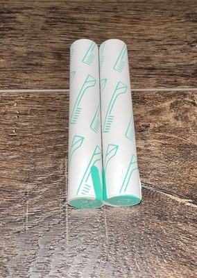 Quip Electric Toothbrush Head Refill Replacement Soft Pack of 2 - White NEW