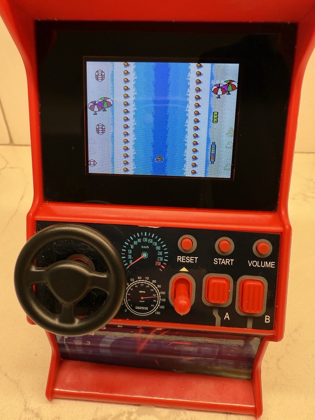 Retro Mini Arcade Racing Game (30-in-1 Games)