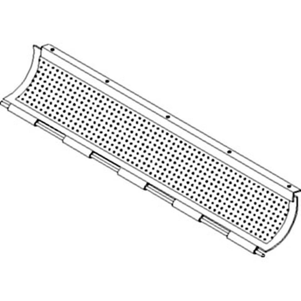 Conjunto de puerta de grano limpio perforado para modelos Ford New Holland AH139389 Foto 3 de 4