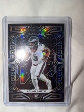 2023 Panini Obsidian Nolan Smith Rookie #180 Eagles NFL Football Card 2024