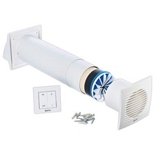 LIRAST 100mm Single Room Heat Recovery Ventilation System - 4 inch Decentralised