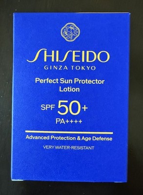 SHISEIDO Ginza Tokyo Perfect Protector lotion SPF50+ 