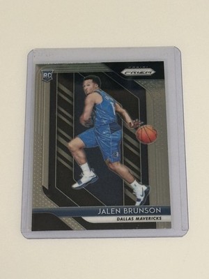 Jalen Brunson 2018-19 Panini Prizm RC #250 Dallas Mavericks Rookie 