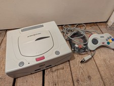 JAPANESE Sega Saturn Console HST-3220 Import NTSC-J – FULLY TESTED + controller