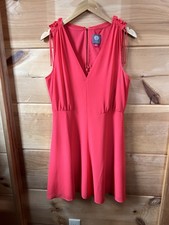 Vince Camuto Sleeveless Red Dress Size 10