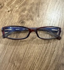 DKNY Eyeglasses Frames Brown Purple Rectangular Full Rim DY4593 3405 51-16-135