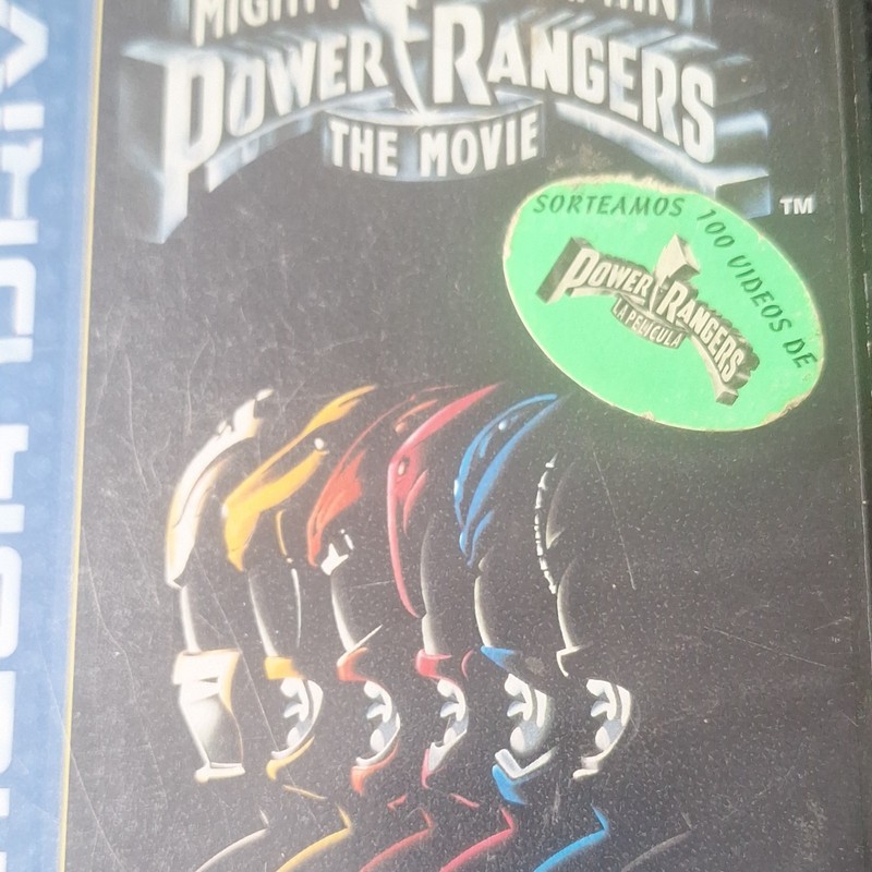 SEGA Mighty Morphin Power Rangers: The Movie Sega Mega Drive PAL Manual