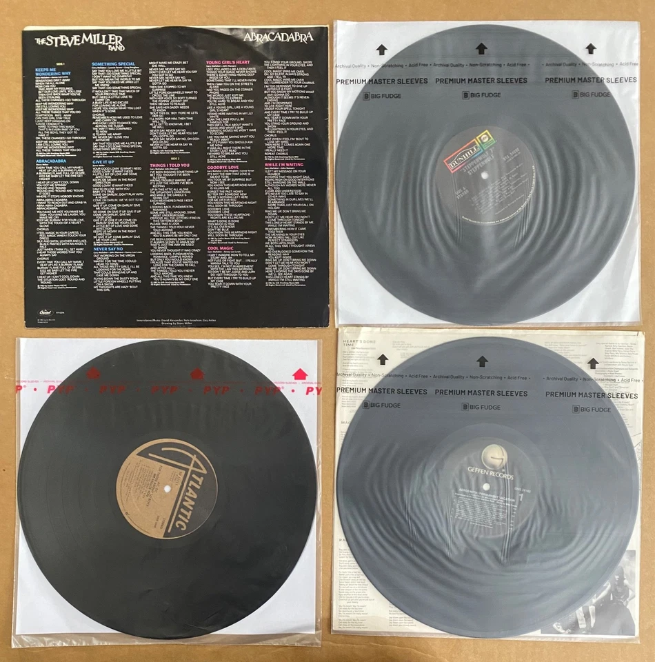 15 Rock n Roll Vinyls, No Covers, Pink Floyd, ZZ-top, Kiss, AC/DC, Elton J. Ect. Foto 2 de 4