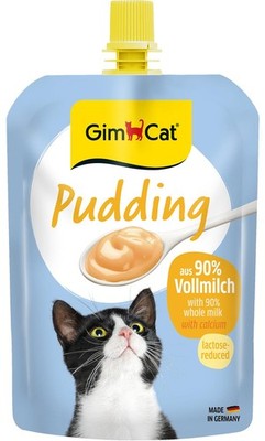 Pudding mit Calcium Katzensnack aus echter laktosereduzierter Vollmilch 1x 150 g