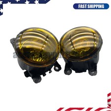 For Subaru WRX STI Impreza Outback Golden Yellow Fog Lights Lamp w/ H11 Bulbs US