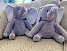 3 Elephants Stuffed Animal Big Ears Plush -READ the Description below 