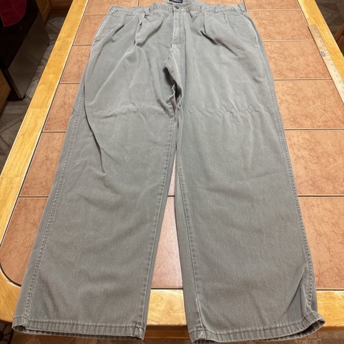 Polo Ralph Lauren, Vintage Polo Ralph Lauren Mens 42 x 32 Pleated Chino Pants Green Made in USA