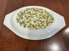 Vintage Pyrex Oval Verde Green Olives Lid Cover ONLY #945C34