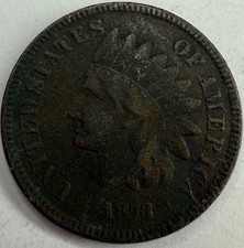 1873 Indian Head Cent Exact Coin Imaged #IND953