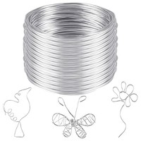 Basteldraht 2Mm 50M Aluminiumdraht Schmuckdraht Aludraht Basteln Handwerk Diy