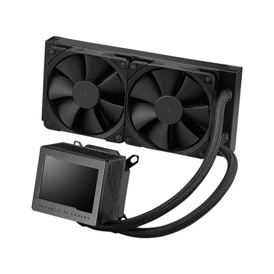 ASUS ROG Ryujin III 240 All-in-One-Flüssig-CPU-Kühler mit 3,5''-LCD, Asetek-Pumpe