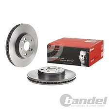 2X BREMBO BREMSSCHEIBEN 260mm INNENBELÜFTET VORNE PASSEND FÜR TOYOTA AVENSIS