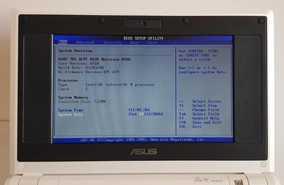 ASUS Eee PC 701 4G Working Windows XP Upgraded Netbook Retro SSD