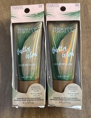 Physicians Formula Sheer Liquid Bronzer 1.3 Fl Oz. Murumuru Butter Glow, Lot 2