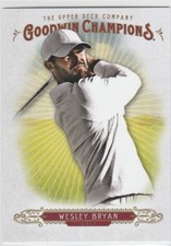 2018 Upper Deck Goodwin Champions #27 Wesley Bryan Photo Variations