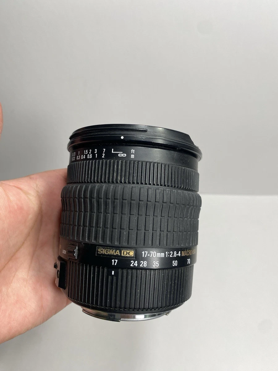 Preços baixos em Lentes de câmera Sigma 17-70mm f/2.8-4 | eBay