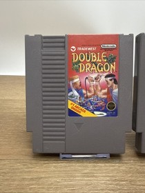Double Dragon 1 2 3 II III Nintendo NES Aut&eacute;nticos Contactos Probados Limpios 