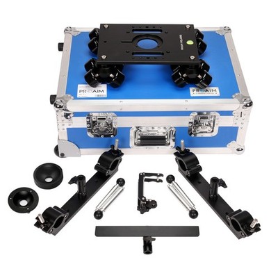 Proaim Polaris Tragbarer Kamerawagen mit Universalschienenenden (DL-PLRS-01)
