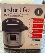 Image of Instant Pot Duo Nova 7-in-1 Multicooker - used once 5.7L, Stainless Steel