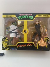 Playmates TMNT vs Cobra Kai Donatello & Johnny Lawrence 6  Action Figure 2-Pack