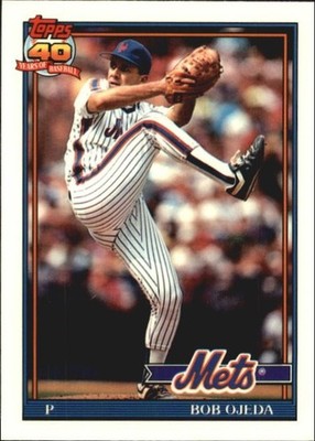 B6824- 1991 Topps Tiffany Baseball Card # S 601-792 -du Pick- 15 + Free US